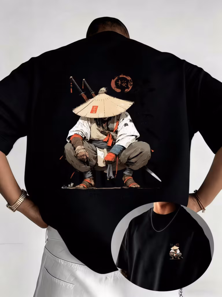T-shirt samouraï homme prix Maroc