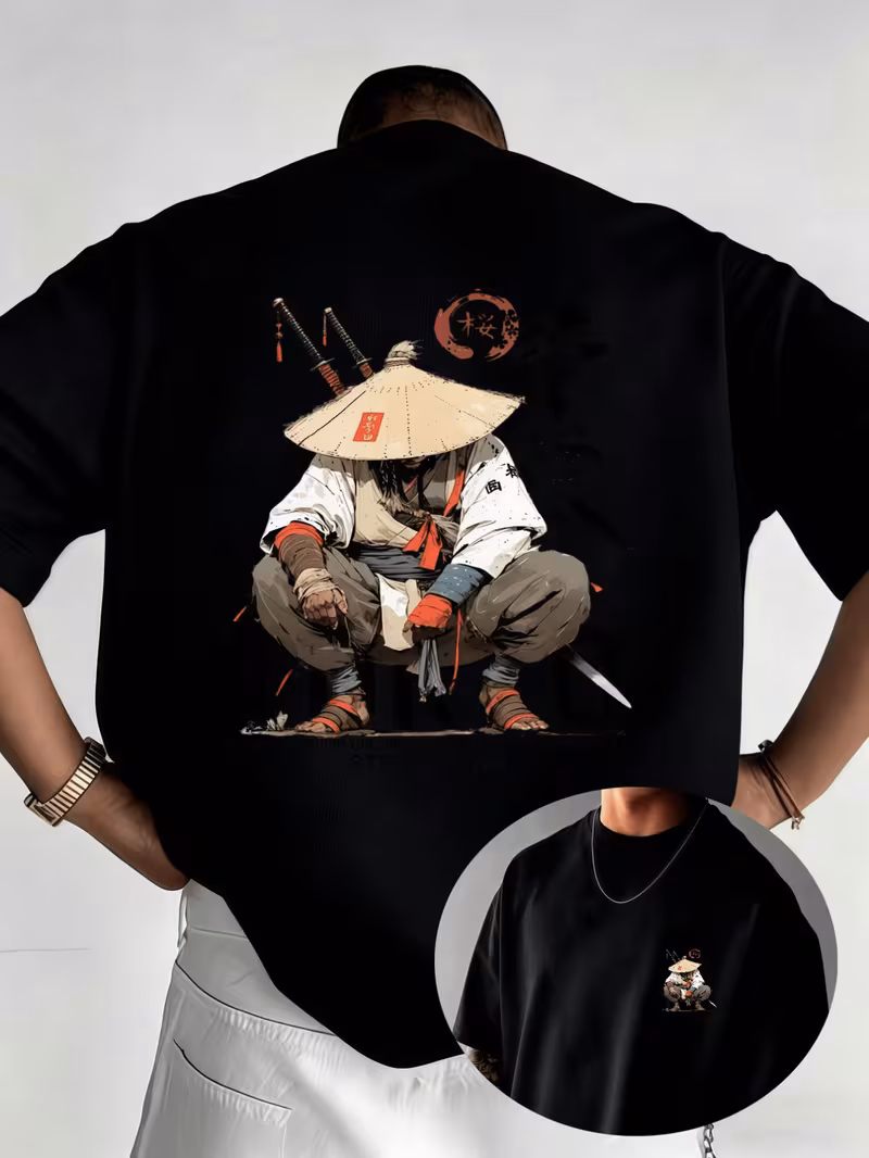 T-shirt samouraï homme prix Maroc