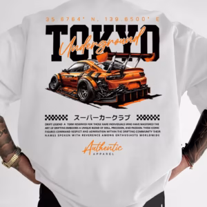 T-shirt Tokyo Racing homme prix Maroc streetwear